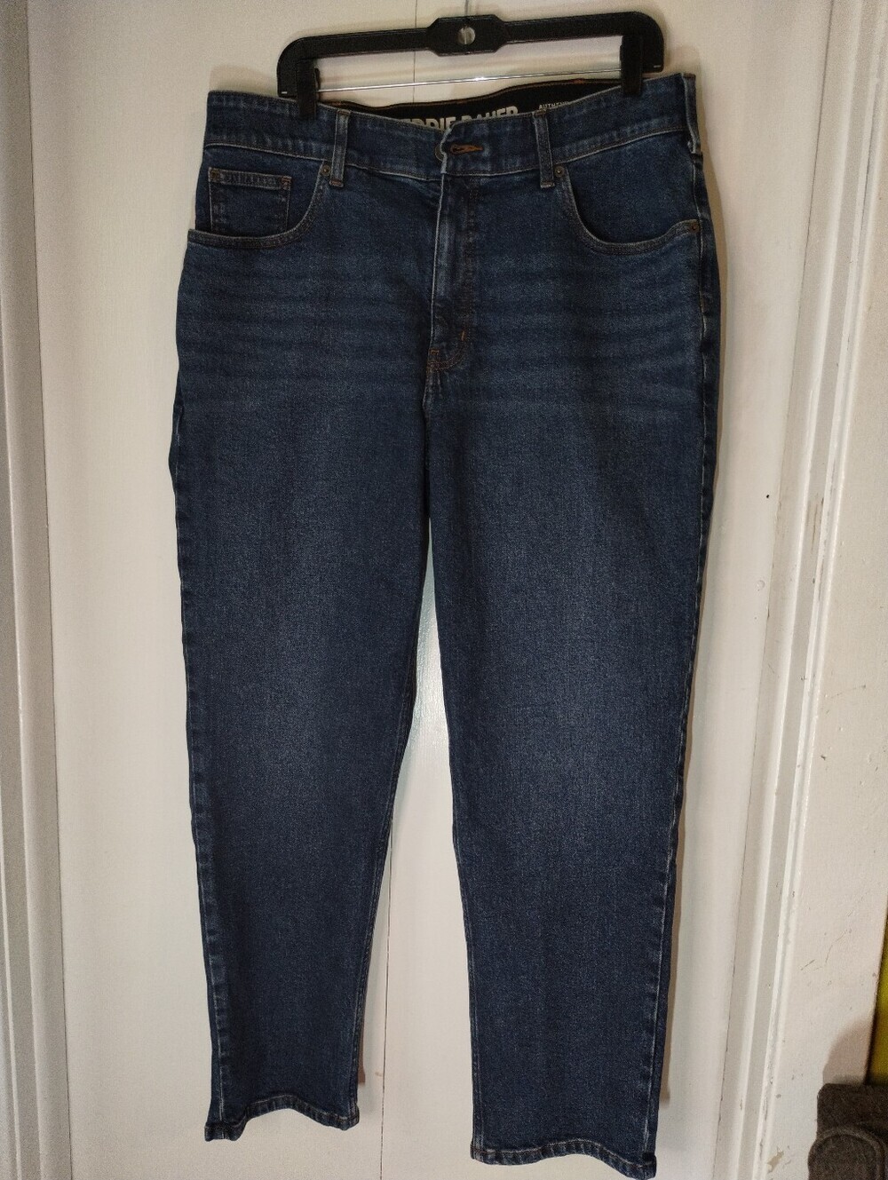 Women's Dark Blue Straight-Leg Jeans